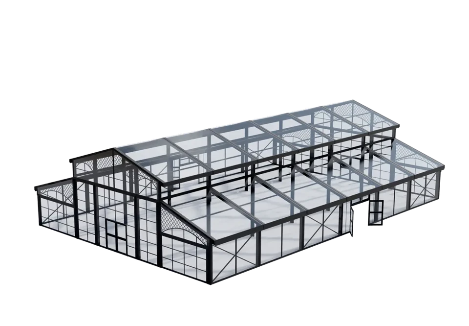 Lều Atrium rõ ràng