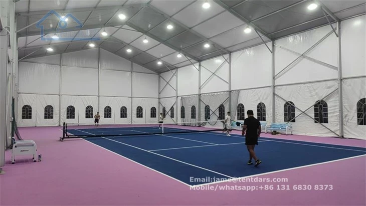 tennis courts tent 