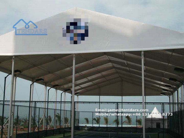 Bìa che sân tennis